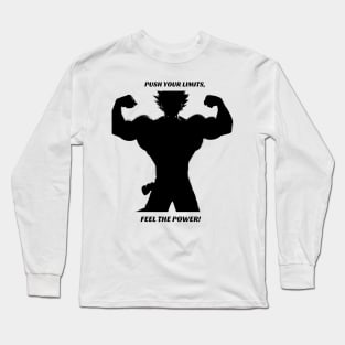 GYM WEAR FOR MEN: PUSH YOUR LIMITS, FEEL THE POWER! Long Sleeve T-Shirt